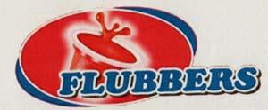 FLUBBERS (and logo) trademark logo