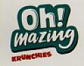 OH ! MAZING CRUNCHIES (and logo) trademark logo