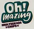 OH ! MAZING MULTIGRAIN CHIPS (and logo) trademark logo