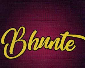 BHUNTE (and logo) trademark logo