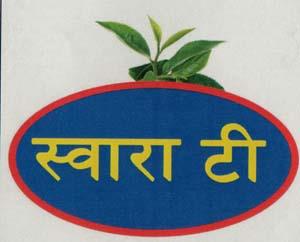 SWARA TEA (and logo) trademark logo