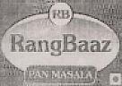 RB RANGBAAZ PAN MASALA (and logo) trademark logo
