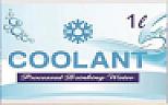 COOLANT (and logo) trademark logo
