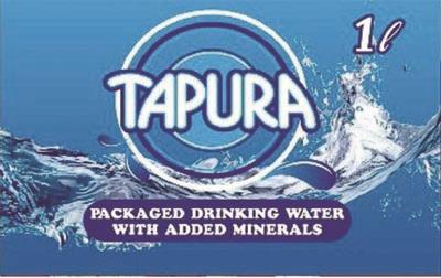 TAPURA (and logo) trademark logo