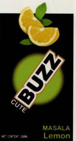 CUTE BUZZ (and logo) trademark logo