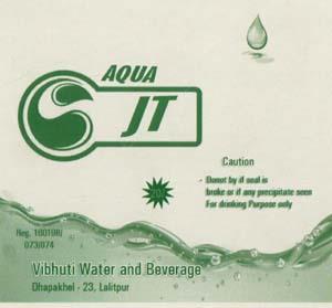 AQUA JT (and logo) trademark logo
