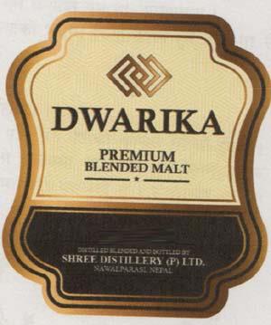 DWARIKA PREMIUM (and logo) trademark logo