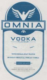 OMNIA VODKA (and logo) trademark logo