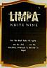 LIMPA WHITE WINE (and logo) trademark logo