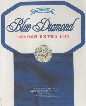 BLUE DIAMOND (and logo) trademark logo