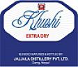 KHUSHI EXTRA DRY (and logo) trademark logo