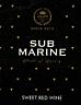 SUB MARINE SWEET RED WINE (and logo) trademark logo
