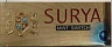SURYA MINT SWITCH (and logo) trademark logo