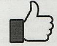 THUMBS UP (and logo) trademark logo