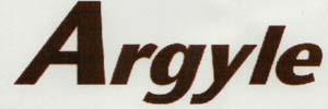 ARGYLE (and logo) trademark logo