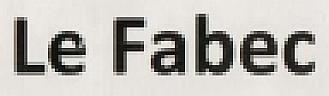 LE FABEC (and logo) trademark logo