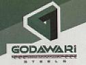 GODAWARI STEELS (and logo) trademark logo