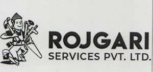 ROJGARI SERVICES PVT. LTD. (and logo) trademark logo