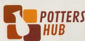 POTTERS HUB (and logo) trademark logo