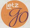 LETZ GO (and logo) trademark logo