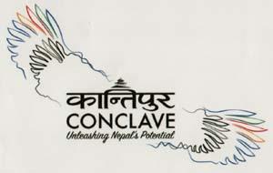 KANTIPUR CONCLAVE (and logo) trademark logo