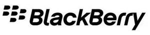 BLACKBERRY & DESIGN (LEFT) (and logo) trademark logo