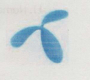FIGURATIVE MARK (NY TELENORLOGO BLA PROPELL) (and logo) trademark logo