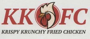 KKFC KRISPY KRUNCHY FRIED CHICKEN (and logo) trademark logo