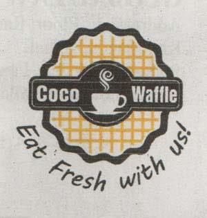 COCO WAFFLE EAT FRESH WITH US! (and logo) trademark logo