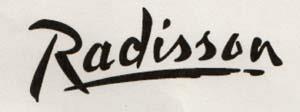 RADISSON & DESIGN (and logo) trademark logo