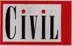 CIVIL (and logo) trademark logo