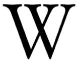 W (and logo) trademark logo