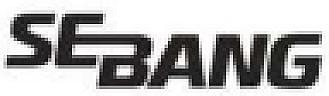 SEBANG (and logo) trademark logo