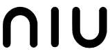 NIU (and logo) trademark logo