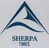 SHERPA TYRES (and logo) trademark logo