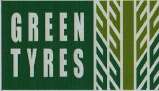 GREEN TYRES (and logo) trademark logo
