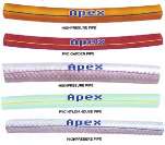 APEX PIPES (and logo) trademark logo