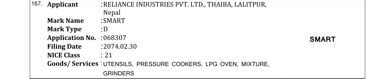 Original bulletin entry for SMART