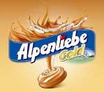 ALPENLIBE GOLD & DEVICE (and logo) trademark logo