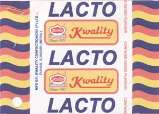 KWALITY LACTO (and logo) trademark logo