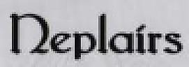NEPLAIRS (and logo) trademark logo