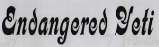 ENDANGERED YETI (and logo) trademark logo