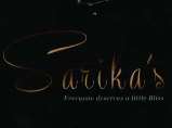 SARIKA'S (and logo) trademark logo