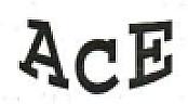 ACE (and logo) trademark logo