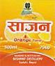SAJAN (DEVNAGRI) ORANGE FLAVOR (and logo) trademark logo
