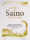 SAINO WINE (and logo) trademark logo