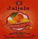 JALJALA ORANGE FLAVOUR (and logo) trademark logo