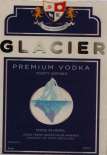 GLACIER PREMIUM VODKA (and logo) trademark logo