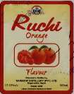RUCHI ORANGE (and logo) trademark logo