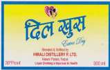 DIL KHUS EXTRA DRY (and logo) trademark logo